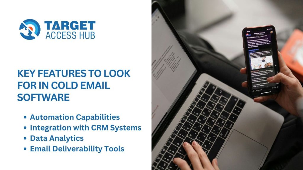 cold email key features