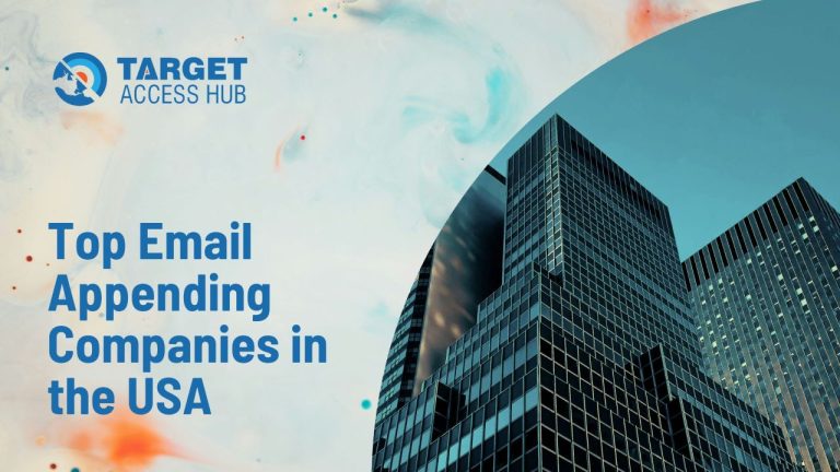 Top Email appending companies in usa