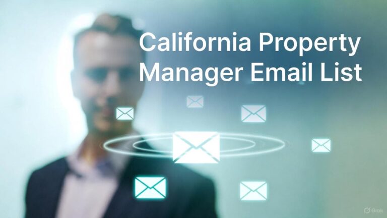 California-Property-Manager-Email-List