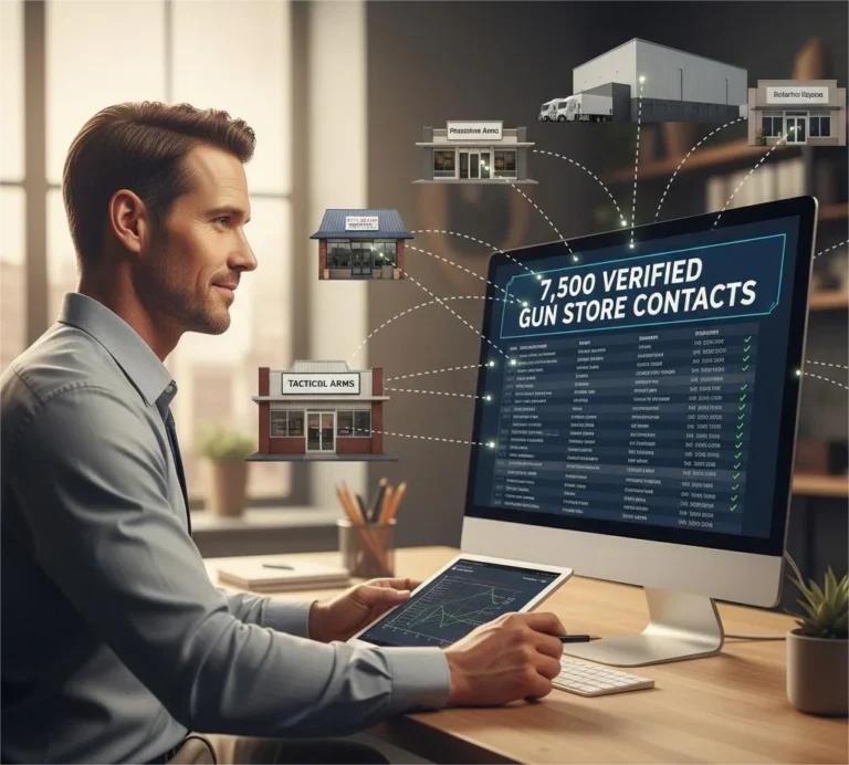 How to Turn Your 7,500 Verified Gun Store Contacts into Long-Term Business Partners