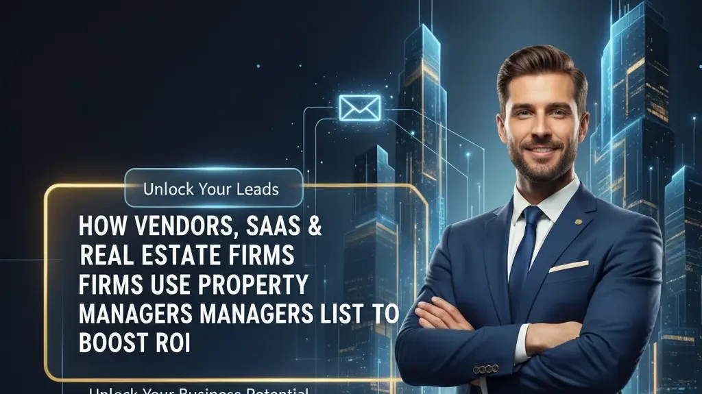 property managers email list, property manager