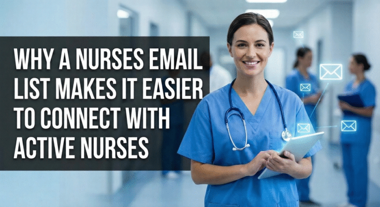 Nurses email list